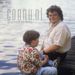 17-07-1990 Andre Hazes and son at Vinkeveen Photo: Govert de Roos/Connu